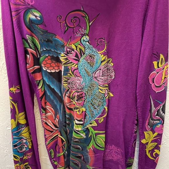 Christian Audigier sweater hoodie - Picture 6 of 9